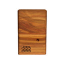 The Sticky Brick Junior is our butane-powered portable. Measuring 4.5 inches tall, 3 inches wide, and 1 inch thick, it will fit right in your pocket or bag to take on the go. The protective cap secures with the same extra-strong, rare earth magnets that we use in all of our devices. As with all of our Sticky Bricks, the wooden body and the glass are worked by hand right here in our workshop.