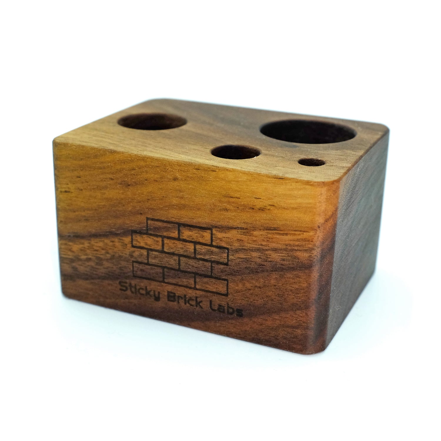 The Stack by Sticky Brick Labs is a Water Pipe Adapter (WPA) that is compatible with the Puffco Proxy™ allowing it to fit on your favorite water piece.

The Base is intended to hold a Stack, Hot Knife Tool, Cotton Swabs (12+), and a Loading Tool.

The Stack includes a 14.4mm Glass Stem with O-Rings (An 18.8mm Stem can be selected instead if desired)

The Stack Base is proudly Hand Made in the USA here in North Carolina. The lumber is sourced locally from vendors that prioritize sustainability and top…