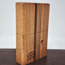 The Sticky Brick Junior is our butane-powered portable. Measuring 4.5 inches tall, 3 inches wide, and 1 inch thick, it will fit right in your pocket or bag to take on the go. The protective cap secures with the same extra-strong, rare earth magnets that we use in all of our devices. As with all of our Sticky Bricks, the wooden body and the glass are worked by hand right here in our workshop.