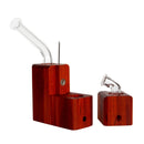 The Runt is one of the most popular devices from Sticky Brick Labs. Don't let the diminutive size fool you, this thing delivers. Smaller than the OG and sharing some similarities to the Junior, the Runt is a hard hitter. The mouthpiece also works with the Junior and our bent flame intake will work with any of our devices. The Runt ships with our standard accessory pack including a torch (shipped empty), two carb corks, two stainless stir sticks along with two wooden sticks, six screens, and two Restrictor…