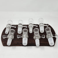 Made specifically for 19mm input injector style vapes! These V2 Injector Chambers (Rod instead of tab handle + glass and screen deck options) work with all injector style ball units on the market including the DC Elev8R, TiTi, Pinky, B0, B1, B2, F16 Lethal Injector, Hot Rod, Terp Torch, Freight Train, Qaromashop (some have reported fitment issues with the Taroma lite but the others seem to work) and others.