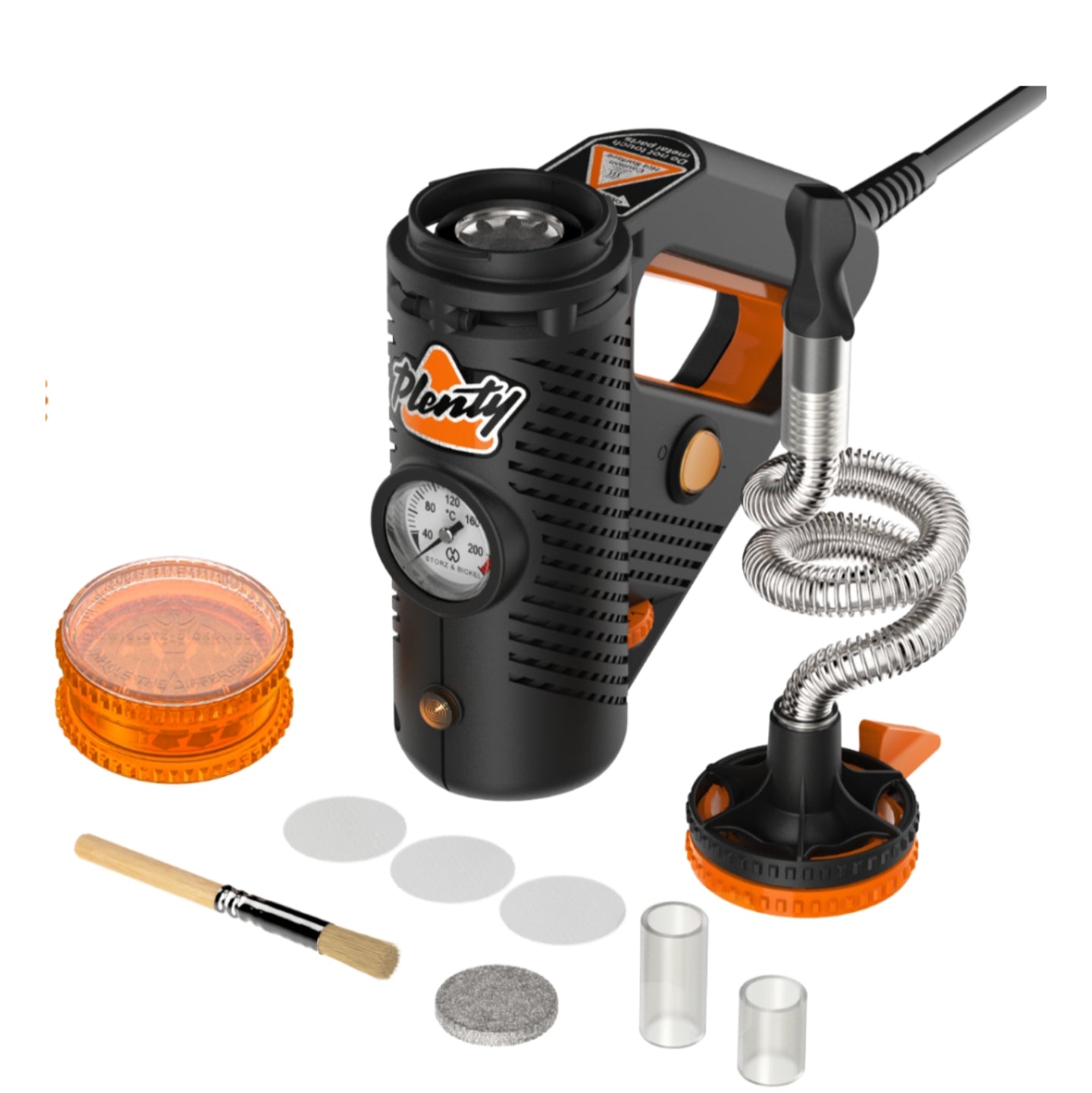 There's plenty to discover. Powerful heating, efficient cooling and an extra wide Filling Chamber combined in one single handheld device: the PLENTY. The result is plenty of vapor with first class flavor.