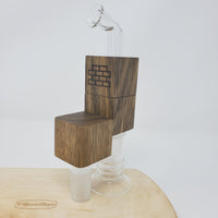 The smallest and lowest-priced device has been redesigned based on customer feedback. The Flip Brick is available in Walnut, Cherry, Rock Maple, and Black Limba, and is a direct WPA for all your water or J-hook needs. Designed to sit upright to store or load, the device flips to attach to your glass.