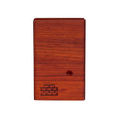 The Sticky Brick Junior is our butane-powered portable. Measuring 4.5 inches tall, 3 inches wide, and 1 inch thick, it will fit right in your pocket or bag to take on the go. The protective cap secures with the same extra-strong, rare earth magnets that we use in all of our devices. As with all of our Sticky Bricks, the wooden body and the glass are worked by hand right here in our workshop.