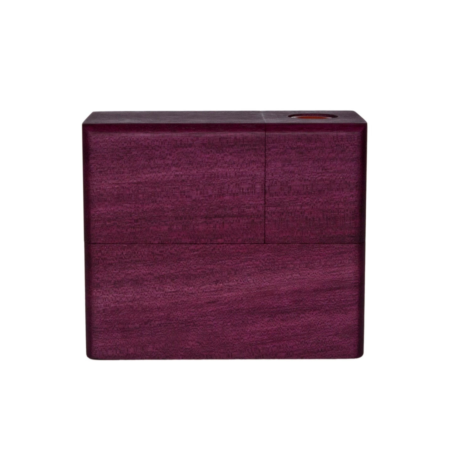 The Sticky Brick Maxx is available in a variety of wood choices. Ships with a torch, 18mm female, 18mm male, and 14mm male whip connectors along with 16” of silicone whip tubing, 18mm female dry mouthpiece, 6-pack of screens, carb corks, an extra jar cork, and led tweezers. Now ships with two Restrictor Discs.