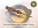 Stir and Tamp Tool by The Rogue Wax Works