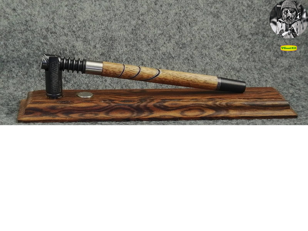 Slimline in Koa w/ Triple Dark Matters Accents by PhattPiggie