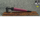 Square in Purple Heart / African Blackwood w/ Aluminum Accents by PhattPiggie