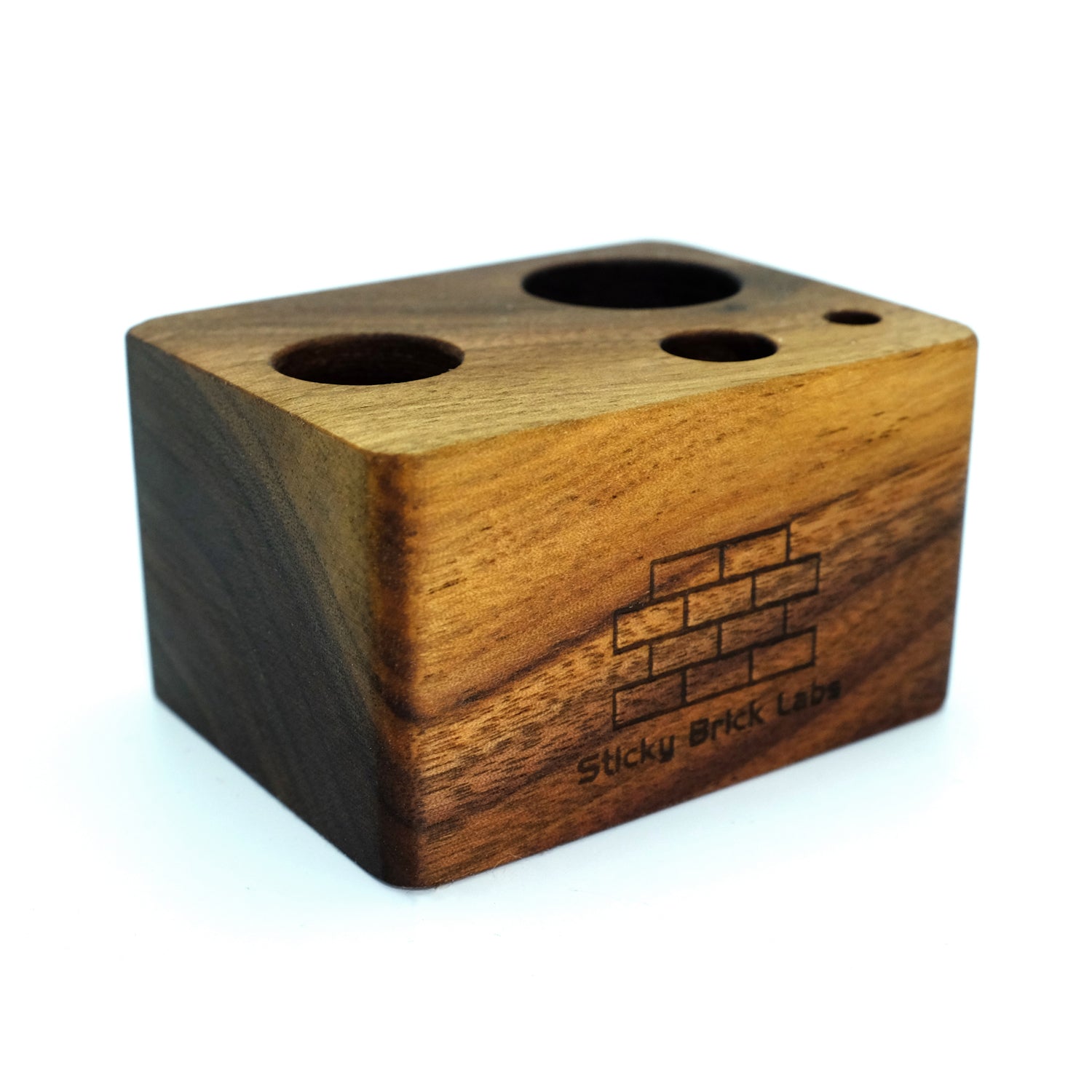 The Stack by Sticky Brick Labs is a Water Pipe Adapter (WPA) that is compatible with the Puffco Proxy™ allowing it to fit on your favorite water piece.

The Base is intended to hold a Stack, Hot Knife Tool, Cotton Swabs (12+), and a Loading Tool.

The Stack includes a 14.4mm Glass Stem with O-Rings (An 18.8mm Stem can be selected instead if desired)

The Stack Base is proudly Hand Made in the USA here in North Carolina. The lumber is sourced locally from vendors that prioritize sustainability and top…