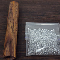 Choose your wood preference. Each one is unique from natures natural beauty and handcrafted with care in Mississippi from the one and only Ed's TnT!

Cooling option available by adding 6mm quartz balls and capping it with screens. We will assemble for you!

Also compatible with the Tinymight 2 as all the accessories are compatible for those units!