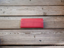 Handcrafted Leather Sleeves for the Grasshopper Vaporizer (Red)