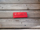 Handcrafted Leather Sleeves for the Grasshopper Vaporizer (Red)
