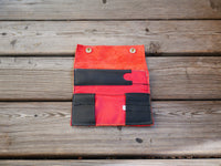 Handcrafted Leather Sleeves for the Grasshopper Vaporizer (Red)