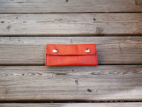 Handcrafted Leather Sleeves for the Grasshopper Vaporizer (Orange)