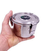 Stainless Steel Humidity Controlled Storage Container by CVault