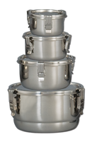 Stainless Steel Humidity Controlled Storage Container by CVault