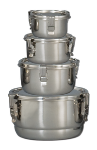 Stainless Steel Humidity Controlled Storage Container by CVault