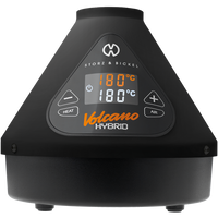 The reinvention of an icon.

The VOLCANO HYBRID has exciting new features like:

- Inhalation through the Tube Kit or Valve Balloon

- Very fast heating process within 1 – 2 minutes

- The control panels are integrated in the large display and can be controlled via touch button

- App control via S&B App for Android and iOS.

- High-quality materials and workmanship of the kind you are accustomed to from STORZ & BICKEL guarantee a long service life – Made in Germany.