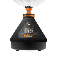 The reinvention of an icon.

The VOLCANO HYBRID has exciting new features like:

- Inhalation through the Tube Kit or Valve Balloon

- Very fast heating process within 1 – 2 minutes

- The control panels are integrated in the large display and can be controlled via touch button

- App control via S&B App for Android and iOS.

- High-quality materials and workmanship of the kind you are accustomed to from STORZ & BICKEL guarantee a long service life – Made in Germany.