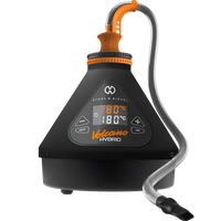 The reinvention of an icon.

The VOLCANO HYBRID has exciting new features like:

- Inhalation through the Tube Kit or Valve Balloon

- Very fast heating process within 1 – 2 minutes

- The control panels are integrated in the large display and can be controlled via touch button

- App control via S&B App for Android and iOS.

- High-quality materials and workmanship of the kind you are accustomed to from STORZ & BICKEL guarantee a long service life – Made in Germany.