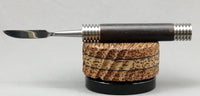 Dabber in Lead Wood w/ Ti Finned Ends by PhattPiggie