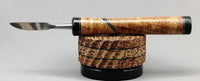 Dabber in Koa w/Dark Matters Accents & Blackwood Ends by PhattPiggie