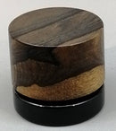 5ml Black Glass Container with Zircote Top by PhattPiggie