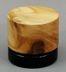 5ml Black Glass Container with Yew Top by PhattPiggie