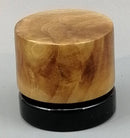 5ml Black Glass Container with Applewood Top by PhattPiggie