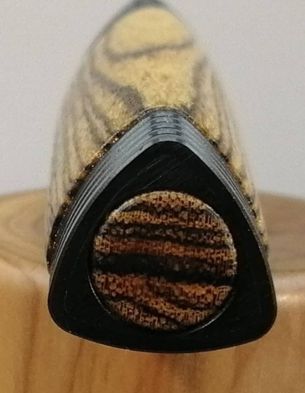 Dabber in Bocote Reuleaux w/Black Finned Ends by PhattPiggie